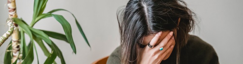 an interiorscape business owner struggling with financial stress