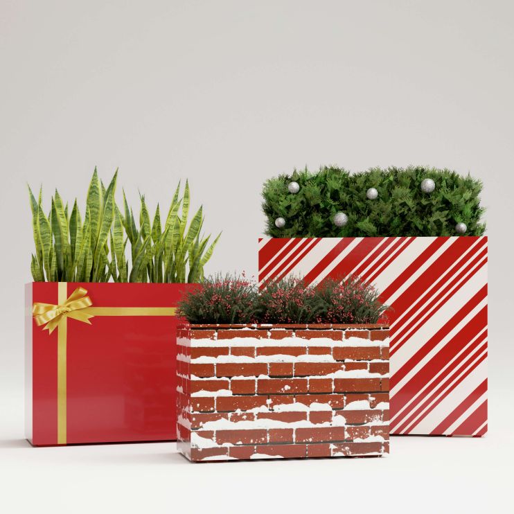 Holiday Vinyl Wrap Rectangle Collection - 16