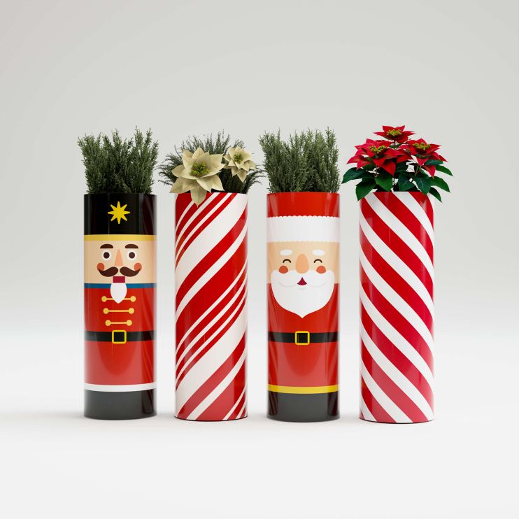 Holiday Vinyl Wrap Cylinder Collection
