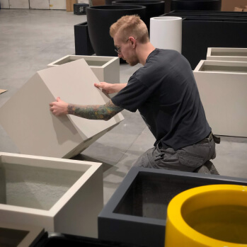 Fiberglass Planter Maintenance